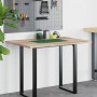 Tablero escritorio madera maciza acacia sin tratar 80x70x2 cm