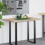 Tablero escritorio madera maciza acacia sin tratar 120x70x2 cm