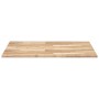 Tablero escritorio madera maciza acacia sin tratar 100x80x2 cm