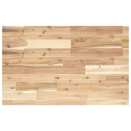 Tablero escritorio madera maciza acacia sin tratar60x50x4 cm
