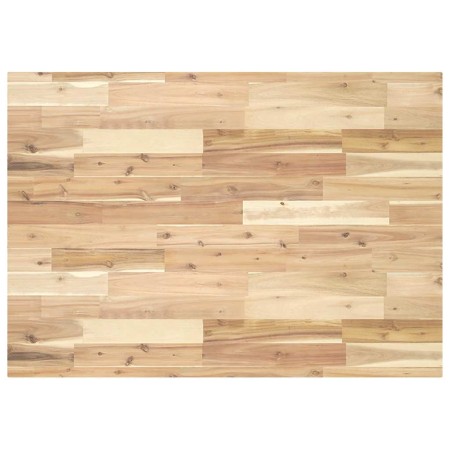 Tablero escritorio madera maciza acacia sin tratar 120x70x4 cm