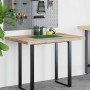 Tablero escritorio madera maciza acacia sin tratar 120x70x4 cm