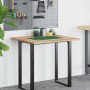Tablero escritorio madera maciza acacia sin tratar 80x60x2 cm