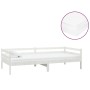 Sofa bed with white solid pine wood mattress 90x200 cm by vidaXL, Beds and slatted bases - Ref: Foro24-3083570, Price: 272,60...