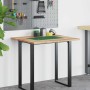 Tablero escritorio madera maciza acacia sin tratar 100x60x2 cm
