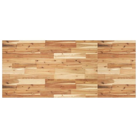 Tablero escritorio madera maciza acacia sin tratar 140x60x2 cm