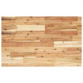 Tablero escritorio madera maciza acacia sin tratar 80x50x4 cm