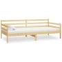 Sofá cama con colchón madera de pino maciza 90x200 cm de vidaXL, Camas y somieres - Ref: Foro24-3083589, Precio: 278,00 €, De...