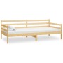 Sofá cama con colchón madera de pino maciza 90x200 cm de vidaXL, Camas y somieres - Ref: Foro24-3083589, Precio: 281,74 €, De...