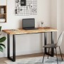Tablero escritorio madera maciza acacia sin tratar 120x60x4 cm