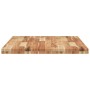 Encimera tocador baño madera acacia acabado aceite 80x70x4 cm