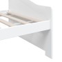 3-seater sofa bed in solid white pine wood 90x200 cm by vidaXL, Beds and slatted bases - Ref: Foro24-322165, Price: 87,95 €, ...