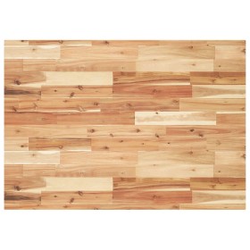 Tablero escritorio madera maciza acacia sin tratar 120x70x4 cm