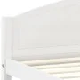 Estructura de cama de madera maciza de pino blanco 160x200 cm de vidaXL, Camas y somieres - Ref: Foro24-322035, Precio: 113,6...