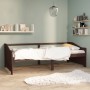 3-seater sofa bed solid pine wood dark brown 90x200 cm by vidaXL, Beds and slatted bases - Ref: Foro24-322167, Price: 88,31 €...