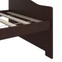 Sofá cama 3 plazas madera maciza pino marrón oscuro 90x200 cm de vidaXL, Camas y somieres - Ref: Foro24-322167, Precio: 87,52...