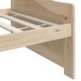 3-Sitzer-Schlafsofa aus massivem Kiefernholz 90x200 cm von vidaXL, Betten und Lattenroste - Ref: Foro24-322164, Preis: 82,96 ...