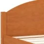Estructura de cama madera maciza pino marrón miel 120x200 cm de vidaXL, Camas y somieres - Ref: Foro24-322038, Precio: 150,79...