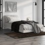 Concrete gray engineered wood bed frame 100x200cm by vidaXL, Beds and slatted bases - Ref: Foro24-832161, Price: 96,67 €, Dis...