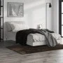 Concrete gray engineered wood bed frame 100x200cm by vidaXL, Beds and slatted bases - Ref: Foro24-832161, Price: 95,03 €, Dis...