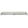 Concrete gray engineered wood bed frame 100x200cm by vidaXL, Beds and slatted bases - Ref: Foro24-832161, Price: 95,03 €, Dis...