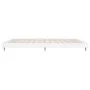 Engineered wood bed frame in glossy white 120x200cm by vidaXL, Beds and slatted bases - Ref: Foro24-832255, Price: 107,94 €, ...