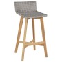 Taburetes de cocina 2 unidades madera maciza acacia de vidaXL, Sillas de jardín - Ref: Foro24-44229, Precio: 140,74 €