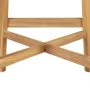 Küchenhocker 2 Einheiten aus massivem Akazienholz von vidaXL, Gartenstühle - Ref: Foro24-44229, Preis: 137,93 €, Rabatt: %