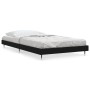 Schwarzer Bettrahmen aus Holzwerkstoff, 90 x 200 cm von vidaXL, Betten und Lattenroste - Ref: Foro24-832166, Preis: 92,83 €, ...