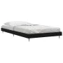 Schwarzer Bettrahmen aus Holzwerkstoff, 90 x 200 cm von vidaXL, Betten und Lattenroste - Ref: Foro24-832166, Preis: 91,33 €, ...