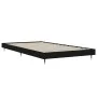 Schwarzer Bettrahmen aus Holzwerkstoff, 90 x 200 cm von vidaXL, Betten und Lattenroste - Ref: Foro24-832166, Preis: 91,33 €, ...