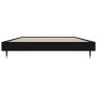 Schwarzer Bettrahmen aus Holzwerkstoff, 90 x 200 cm von vidaXL, Betten und Lattenroste - Ref: Foro24-832166, Preis: 92,83 €, ...
