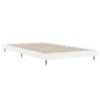 Weißer Bettrahmen aus Holzwerkstoff, 90 x 200 cm von vidaXL, Betten und Lattenroste - Ref: Foro24-832165, Preis: 77,73 €, Rab...