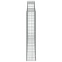 Cesta gaviones forma arco hierro galvanizado 300x30x160/180 cm