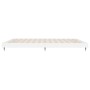 Estructura de cama madera de ingeniería blanco brillo 200x200cm de vidaXL, Camas y somieres - Ref: Foro24-832111, Precio: 132...