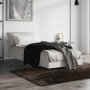 Betongrauer Bettrahmen aus Holzwerkstoff, 75 x 190 cm von vidaXL, Betten und Lattenroste - Ref: Foro24-832209, Preis: 86,99 €...