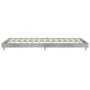 Concrete gray engineered wood bed frame 75x190 cm by vidaXL, Beds and slatted bases - Ref: Foro24-832209, Price: 85,53 €, Dis...