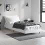 Weißer Bettrahmen aus Holzwerkstoff, 75 x 190 cm von vidaXL, Betten und Lattenroste - Ref: Foro24-832309, Preis: 82,15 €, Rab...