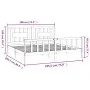 White pine wood bed frame with headboard 180x200cm by vidaXL, Beds and slatted bases - Ref: Foro24-3188182, Price: 168,49 €, ...