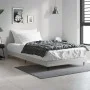 Sonoma gray engineered wood bed frame 90x200 cm by vidaXL, Beds and slatted bases - Ref: Foro24-832275, Price: 73,07 €, Disco...