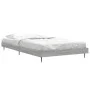 Sonoma gray engineered wood bed frame 90x200 cm by vidaXL, Beds and slatted bases - Ref: Foro24-832275, Price: 73,07 €, Disco...