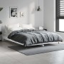 Estructura de cama madera de ingeniería blanca 140x190 cm de vidaXL, Camas y somieres - Ref: Foro24-832173, Precio: 134,81 €,...