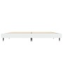 Estructura de cama madera de ingeniería blanca 140x190 cm de vidaXL, Camas y somieres - Ref: Foro24-832173, Precio: 134,81 €,...