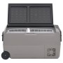 Fridge with wheels and adapter PP and PE black and gray 50 L by vidaXL, Refrigerators - Ref: Foro24-3154639, Price: 438,47 €,...