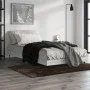 Sonoma gray engineered wood bed frame 100x200 cm by vidaXL, Beds and slatted bases - Ref: Foro24-832163, Price: 90,17 €, Disc...