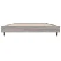 Sonoma gray engineered wood bed frame 100x200 cm by vidaXL, Beds and slatted bases - Ref: Foro24-832163, Price: 90,17 €, Disc...