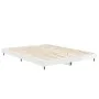 Glossy white engineered wood bed frame 140x190cm by vidaXL, Beds and slatted bases - Ref: Foro24-832175, Price: 143,64 €, Dis...