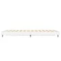 Glossy white engineered wood bed frame 140x190cm by vidaXL, Beds and slatted bases - Ref: Foro24-832175, Price: 143,64 €, Dis...