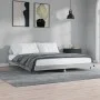 Sonoma gray engineered wood bed frame 200x200 cm by vidaXL, Beds and slatted bases - Ref: Foro24-832115, Price: 122,57 €, Dis...