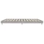 Sonoma gray engineered wood bed frame 200x200 cm by vidaXL, Beds and slatted bases - Ref: Foro24-832115, Price: 122,57 €, Dis...